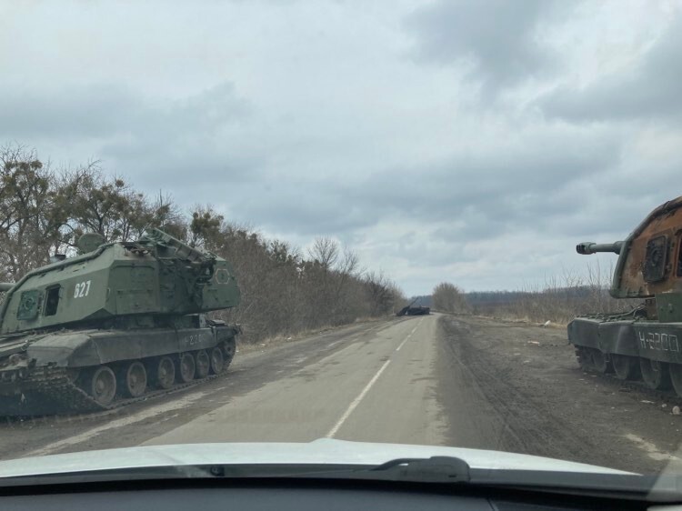 дорога танки