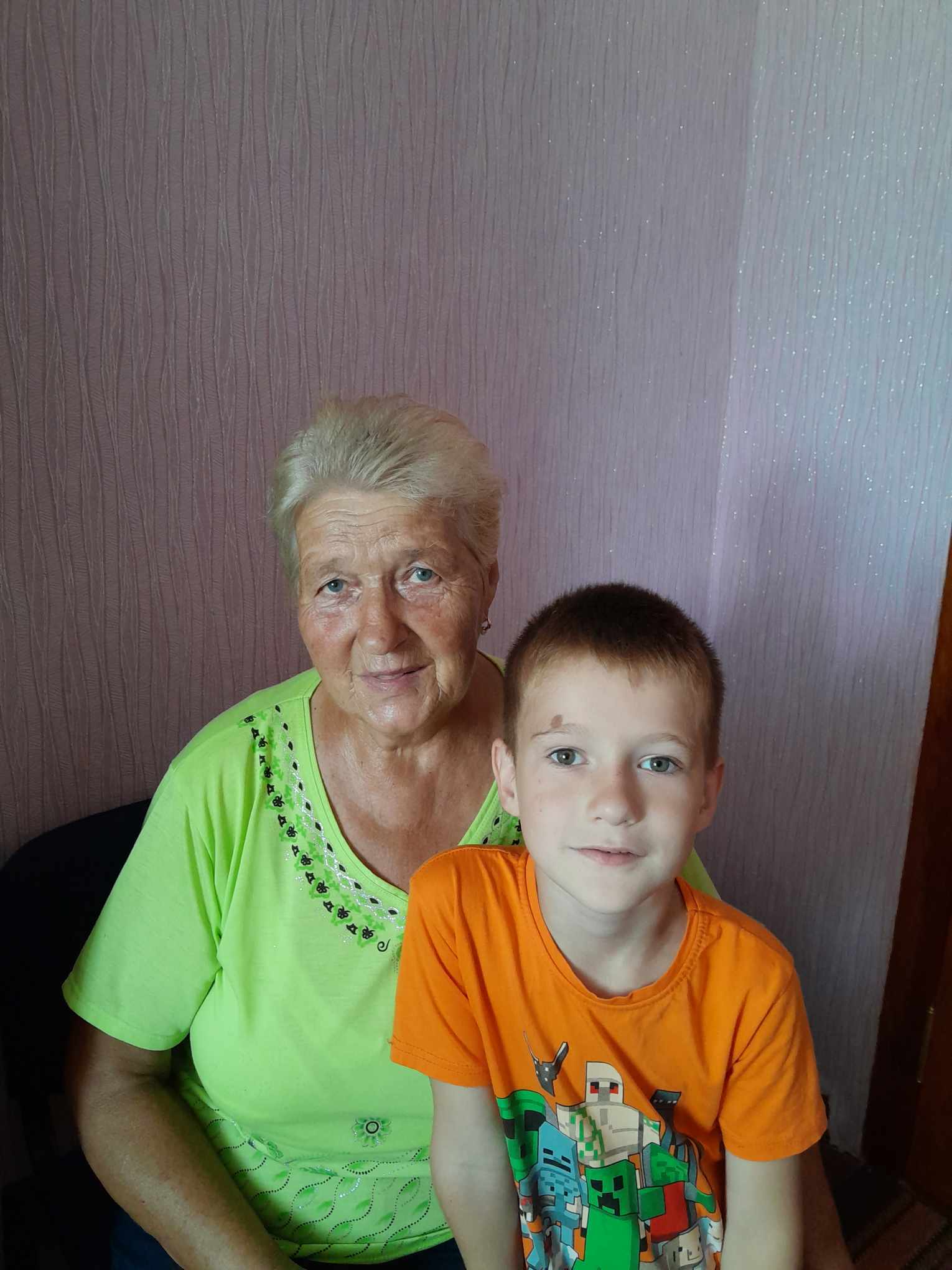 олександр грицай мама з онуком
